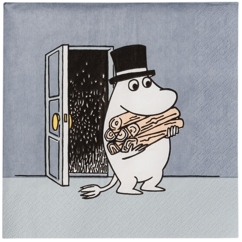 Muuminpappa paperiservetti 33 cm