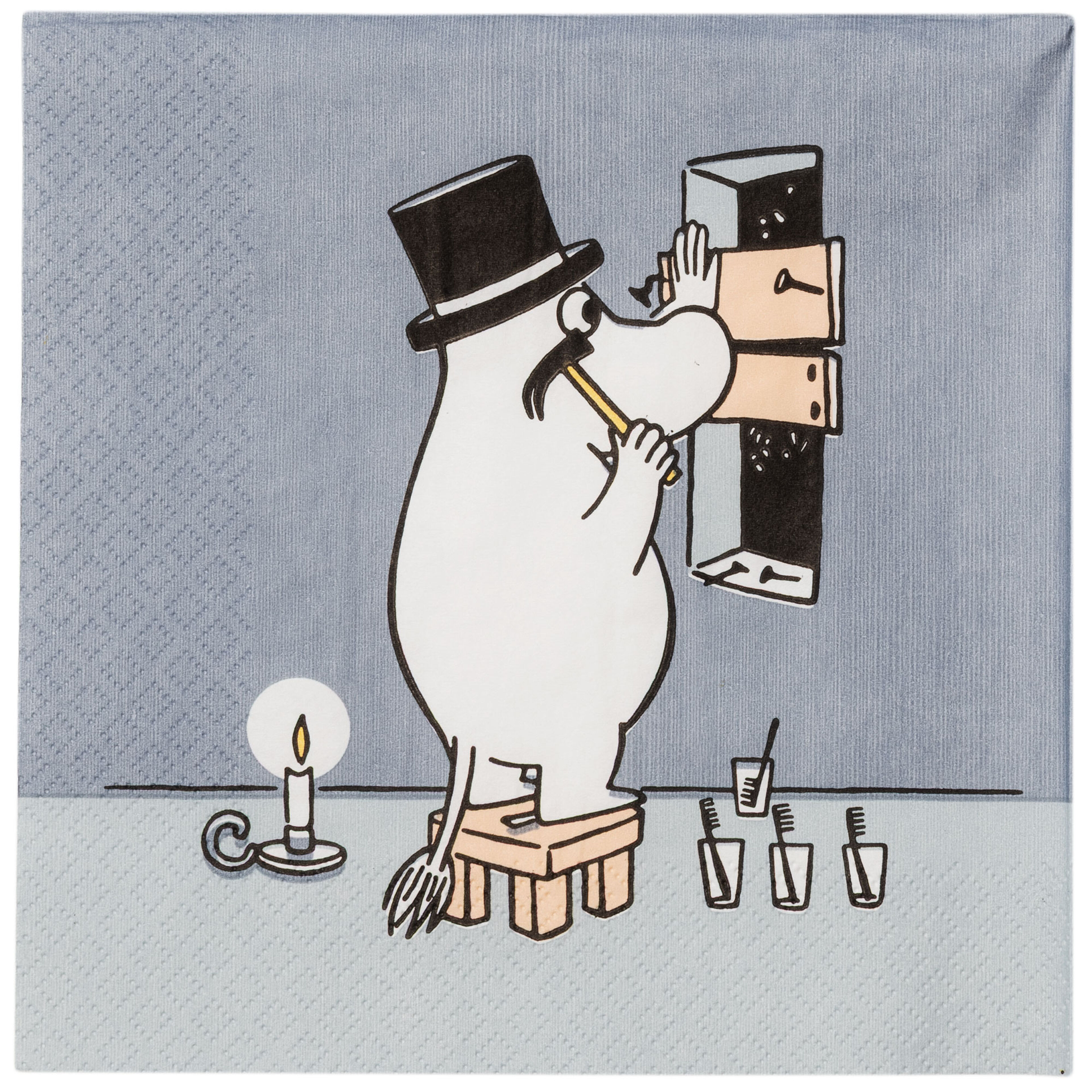 Muuminpappa paperiservetti 33 cm