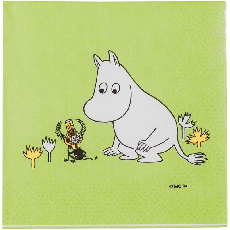 Mumintrollet pappersservett 33 cm