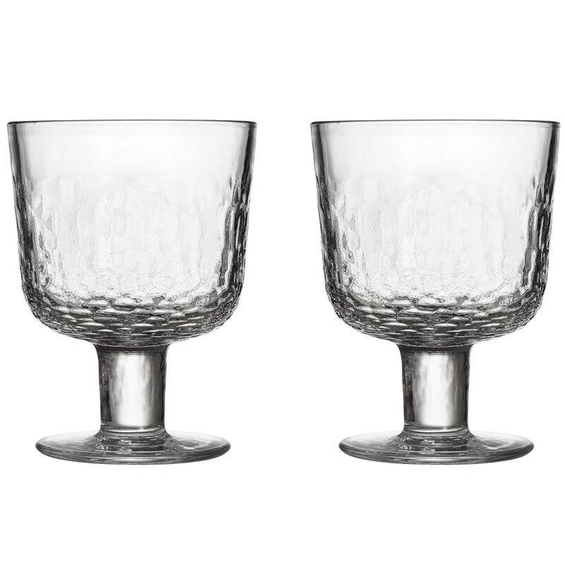Mainio glas på fod 30 cl, klar, 2 stk.