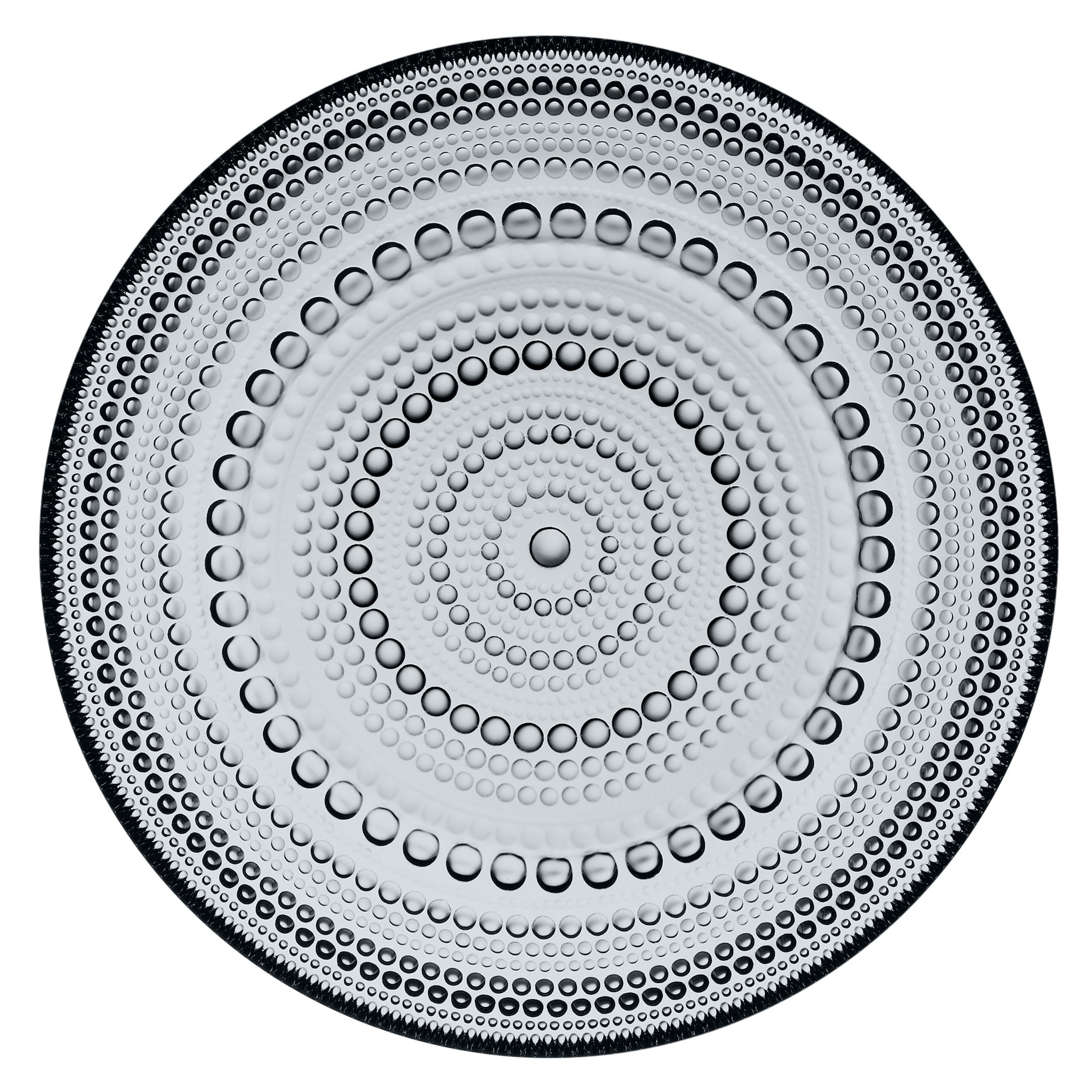 Kastehelmi assiett 17 cm, grå