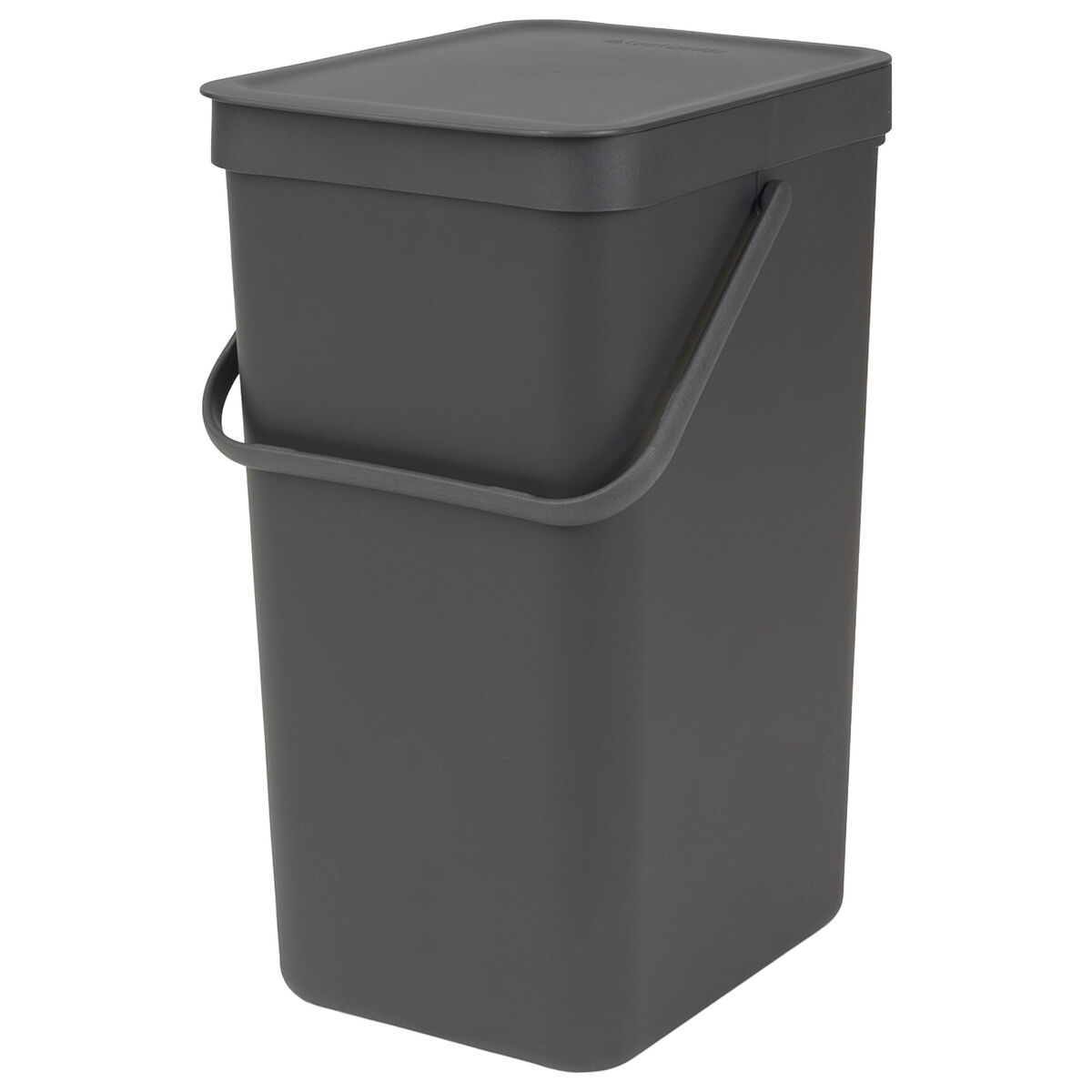 Sort & Go avfallshink 16 liter, mörkgrå