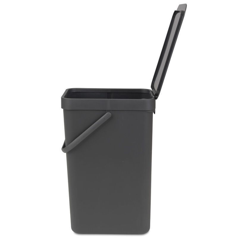 Sort & Go avfallsbøtte 16 liter, mørkegrå