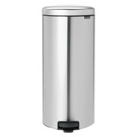 NewIcon pedalbøtte 30 liter, mattbørstet stål