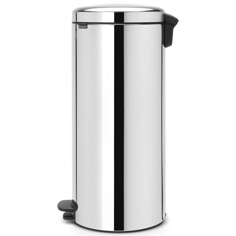 NewIcon pedalbøtte 30 liter, blankbørstet stål