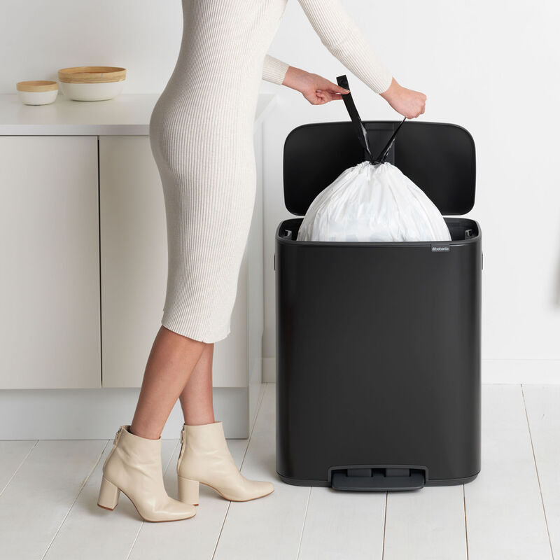 Bo pedalhink 60 liter, mattsvart