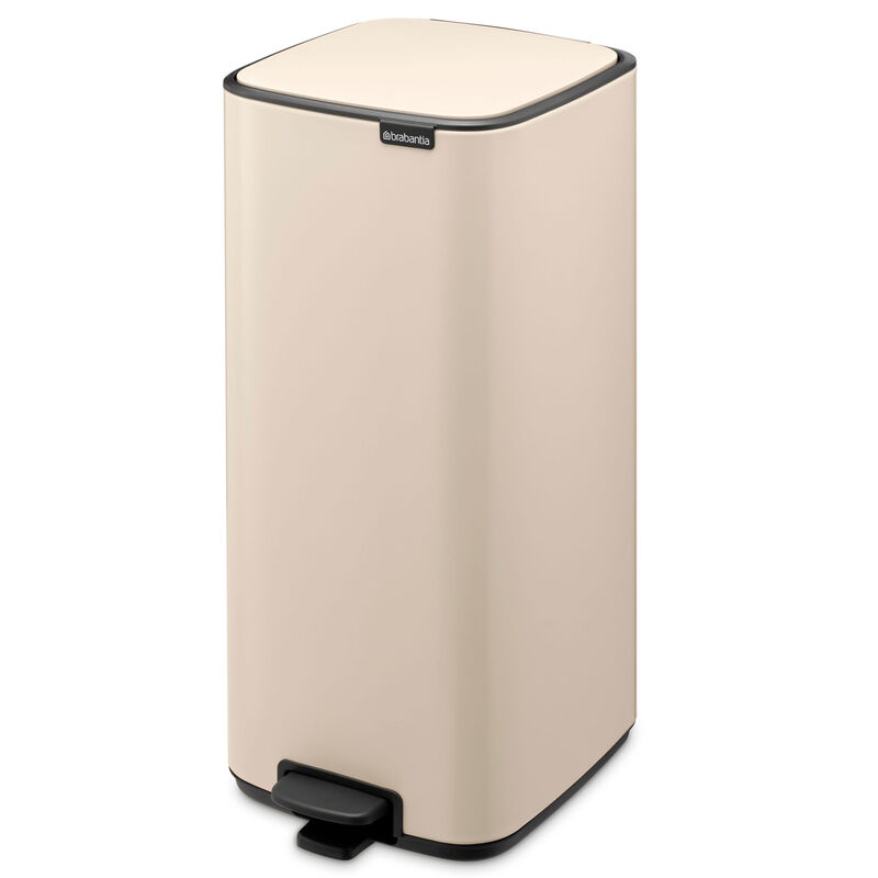 Bo pedalbøtte 30 liter, soft beige