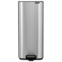 Bo pedalbøtte 30 liter, mattbørstet stål 