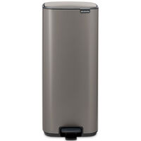 Bo pedalbøtte 30 liter, platinum