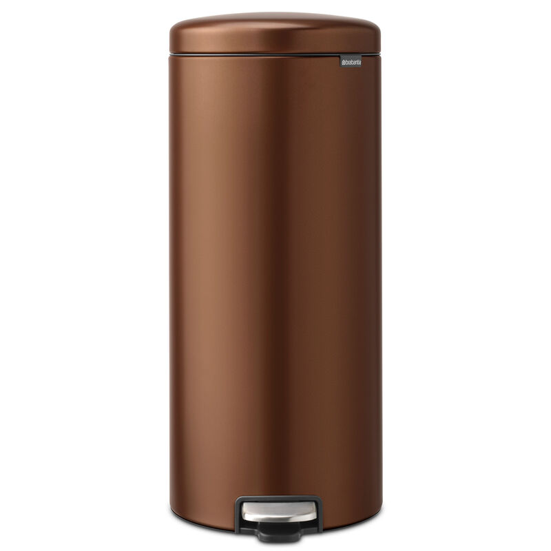 NewIcon pedalbøtte 30 liter, warm bronze 