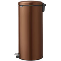 NewIcon pedalbøtte 30 liter, warm bronze 