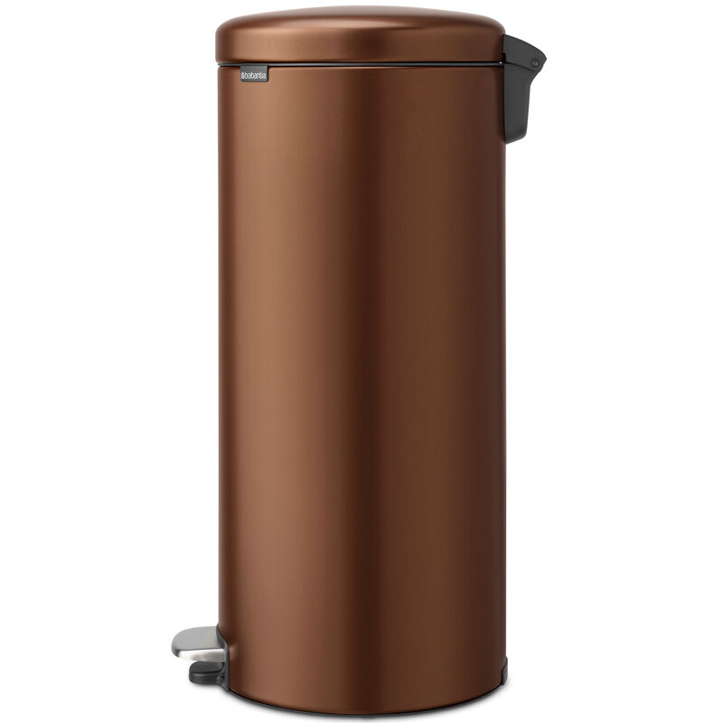 NewIcon pedalbøtte 30 liter, warm bronze 