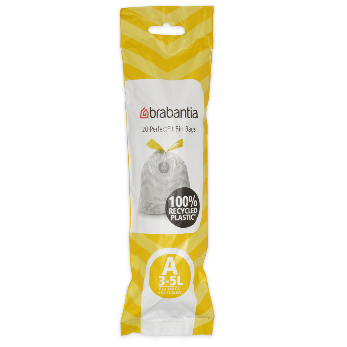 PerfectFit avfallspåsar A 3–5 liter, 20-pack