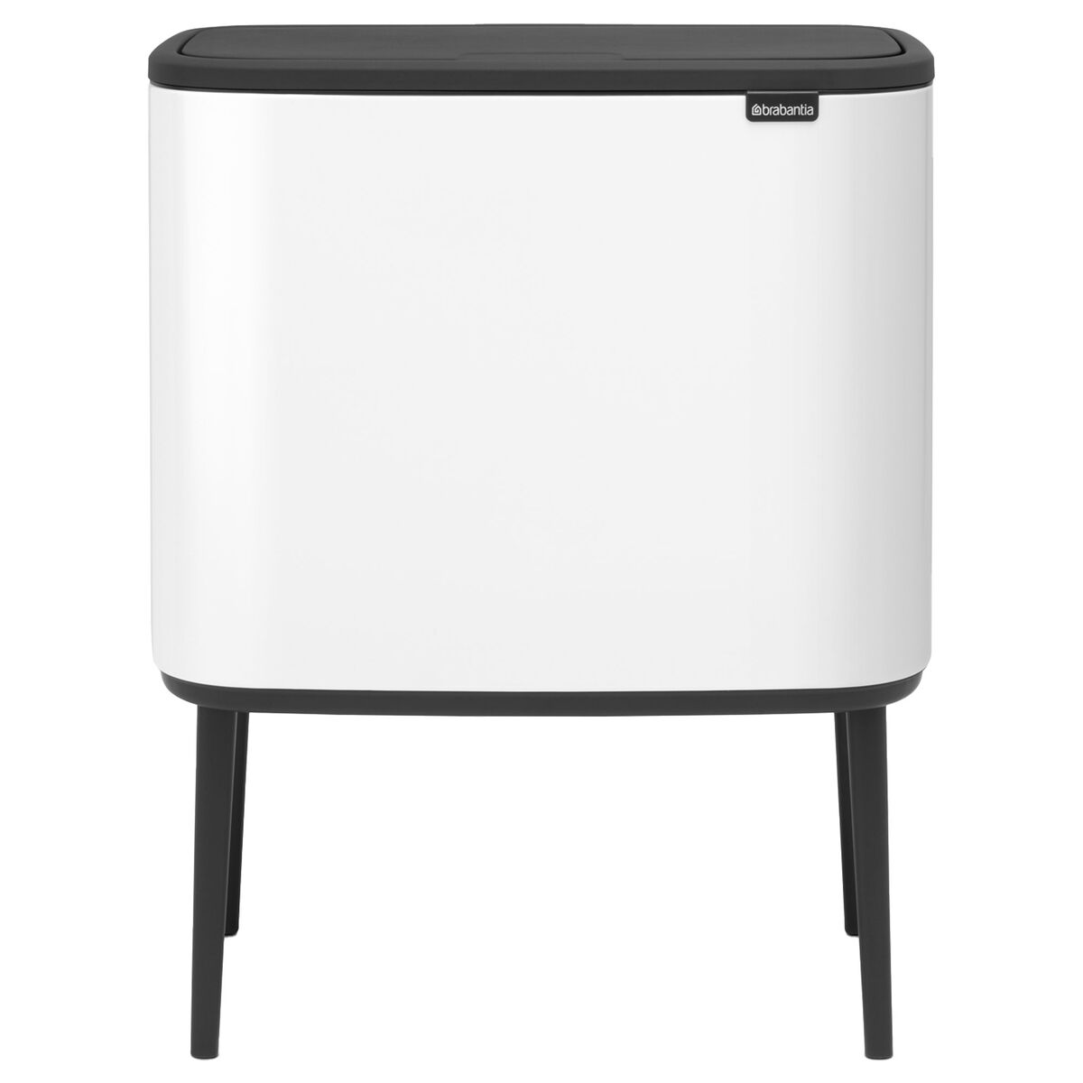 Bo Touch Bin soptunna 11 + 23 liter, vit