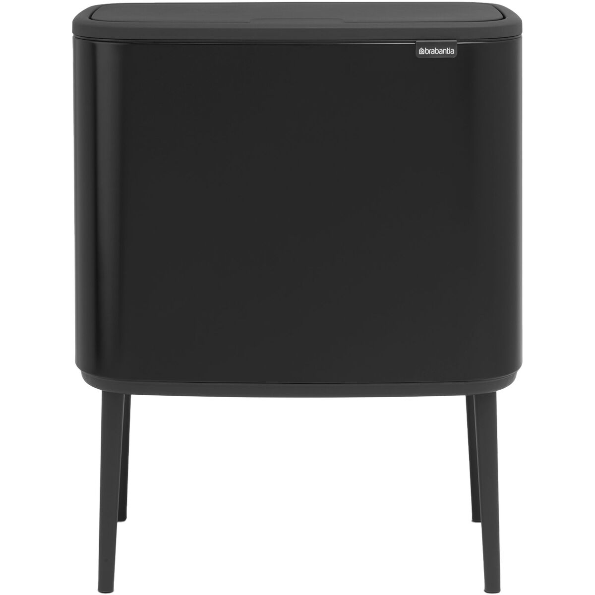Bo Touch Bin soptunna 11 + 23 liter, mattsvart