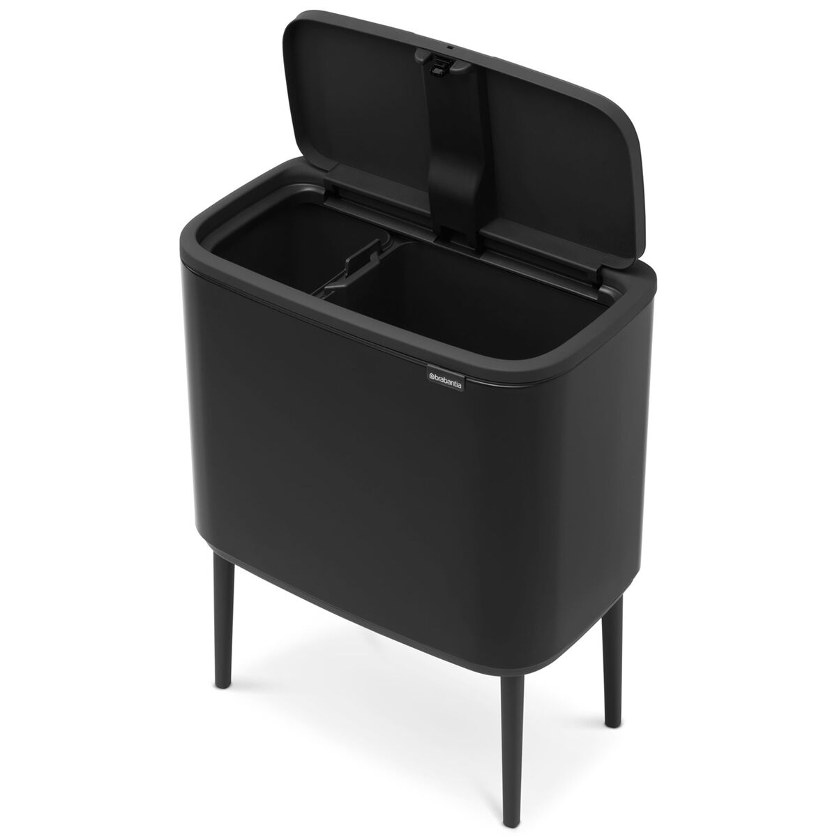 Bo Touch Bin soptunna 11 + 23 liter, mattsvart