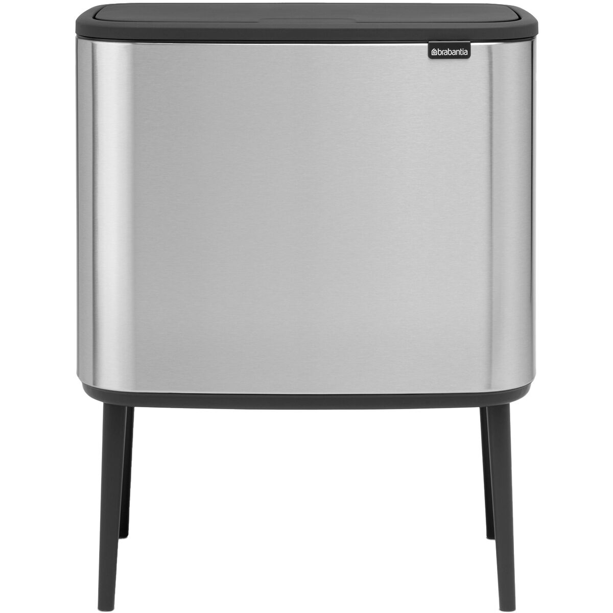 Bo Touch Bin soptunna 11 + 23 liter, mattborstat stål