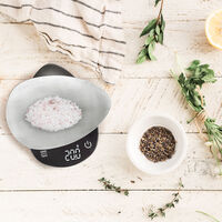 FinoCompact keittiövaaka, musta