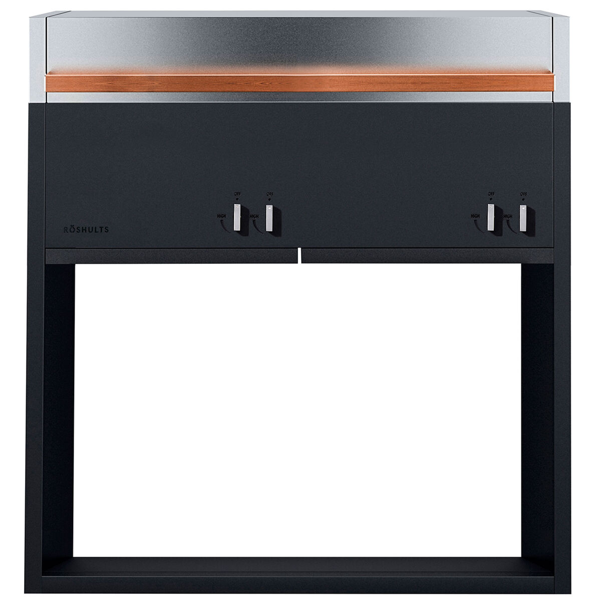 Essentials gasolgrill, beluga black