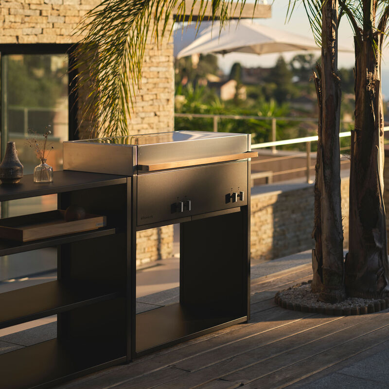 Essentials gasgrill, beluga black