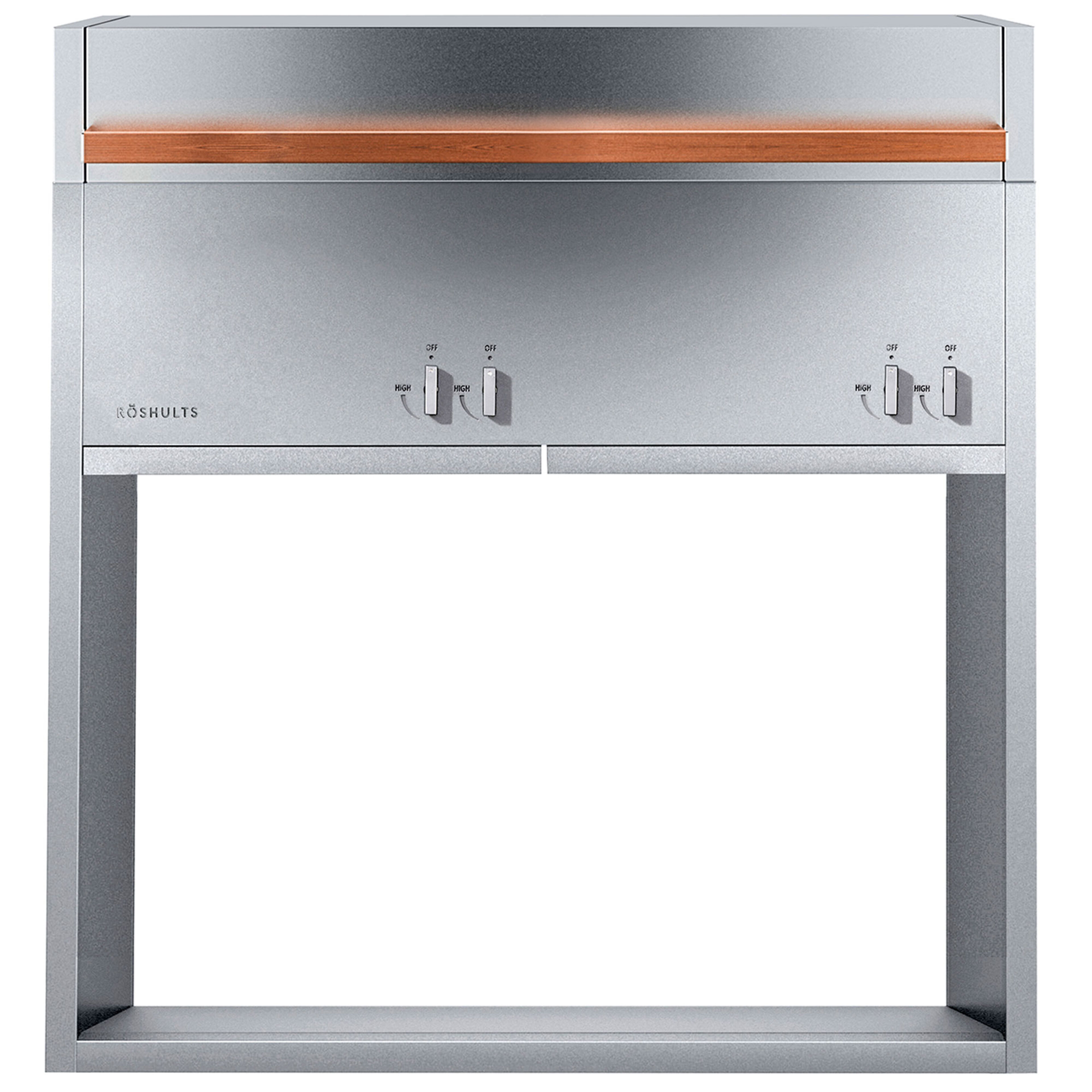 Essentials gasgrill, rustfrit stål