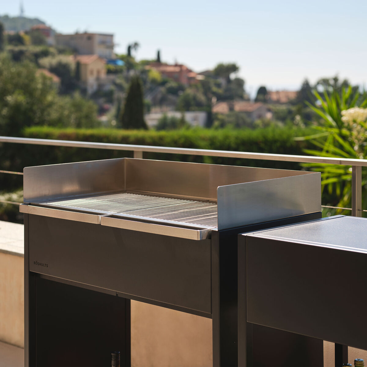 Essentials kullgrill, beluga black