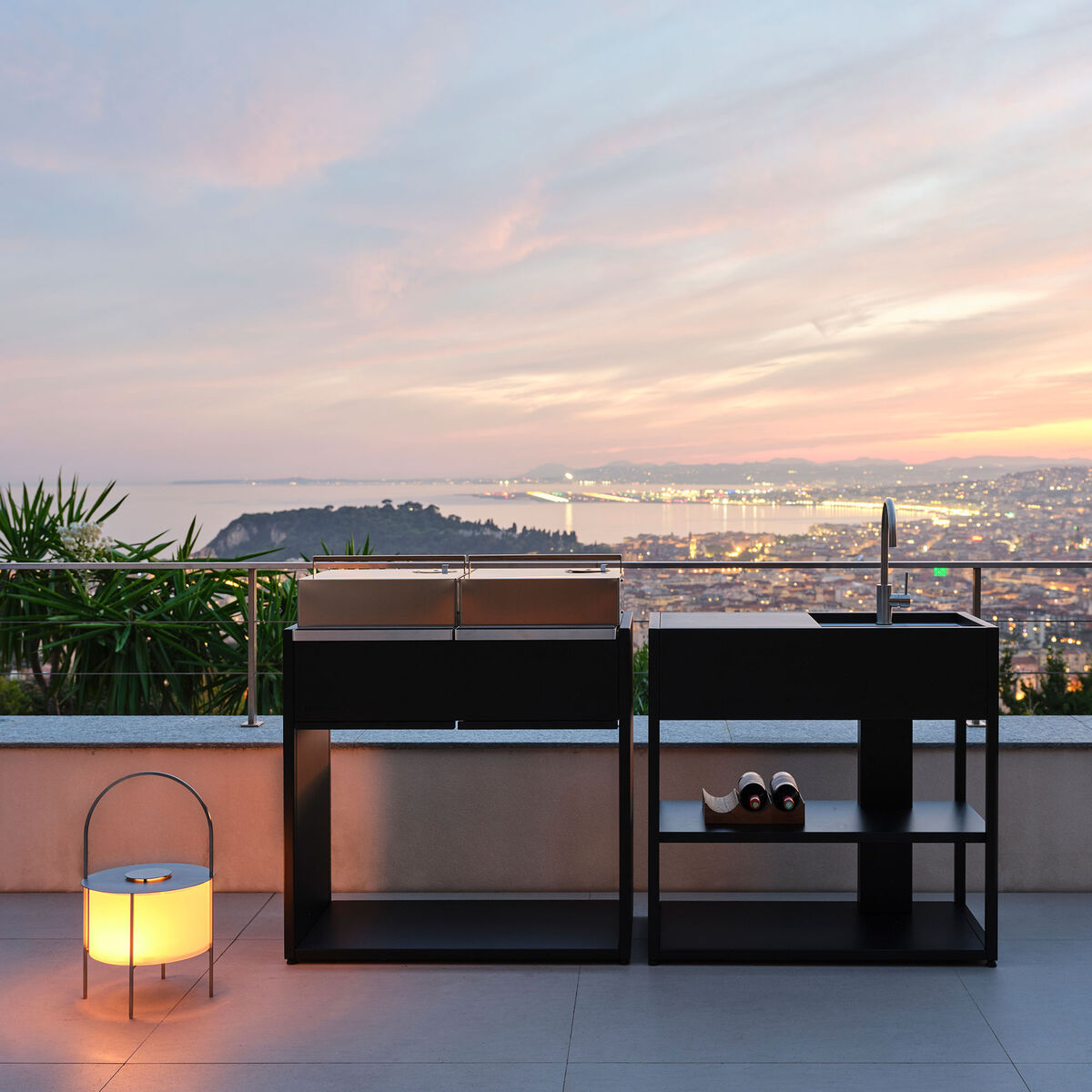 Essentials kullgrill, beluga black