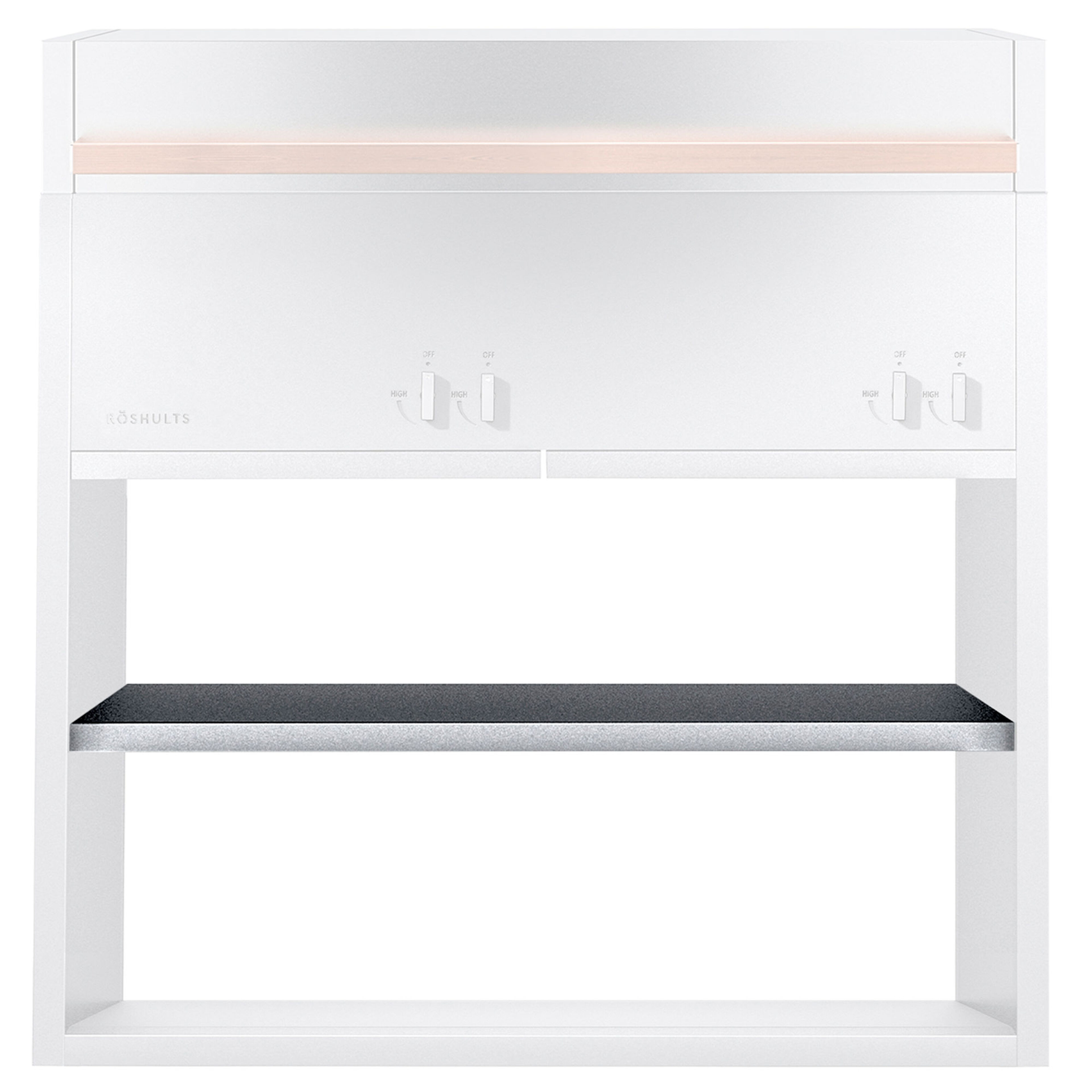 Essentials midthylde, rustfrit stål