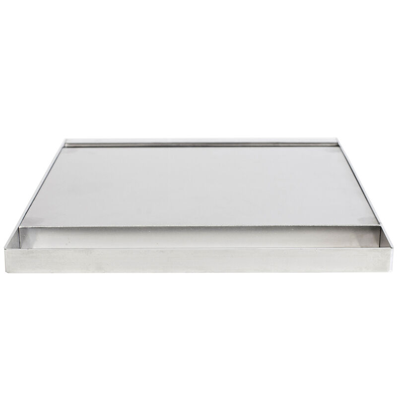 Essentials teppanyaki-plade til kulgril, rustfrit stål