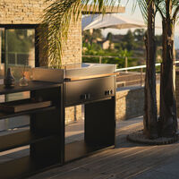 Essentials sidobord 94 cm, beluga black