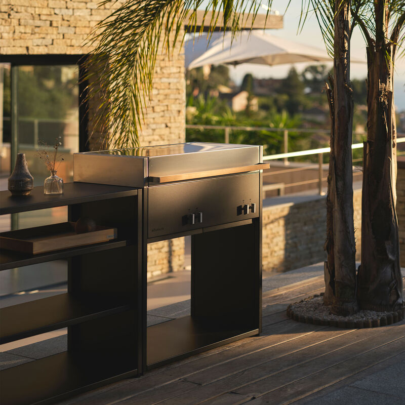 Essentials sidobord 94 cm, beluga black