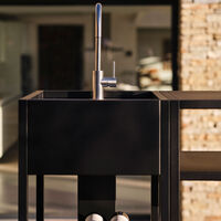 Essentials sidobord 94 cm, beluga black