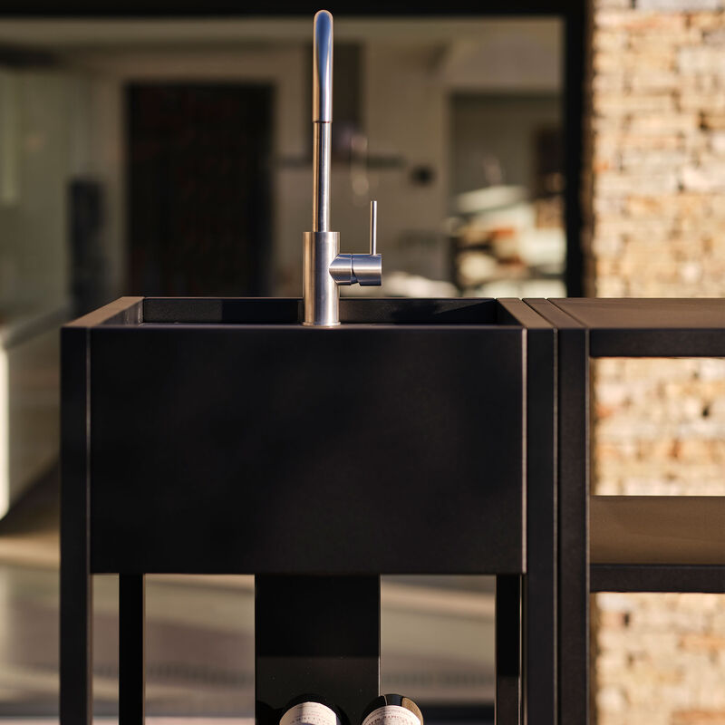 Essentials sidobord 94 cm, beluga black