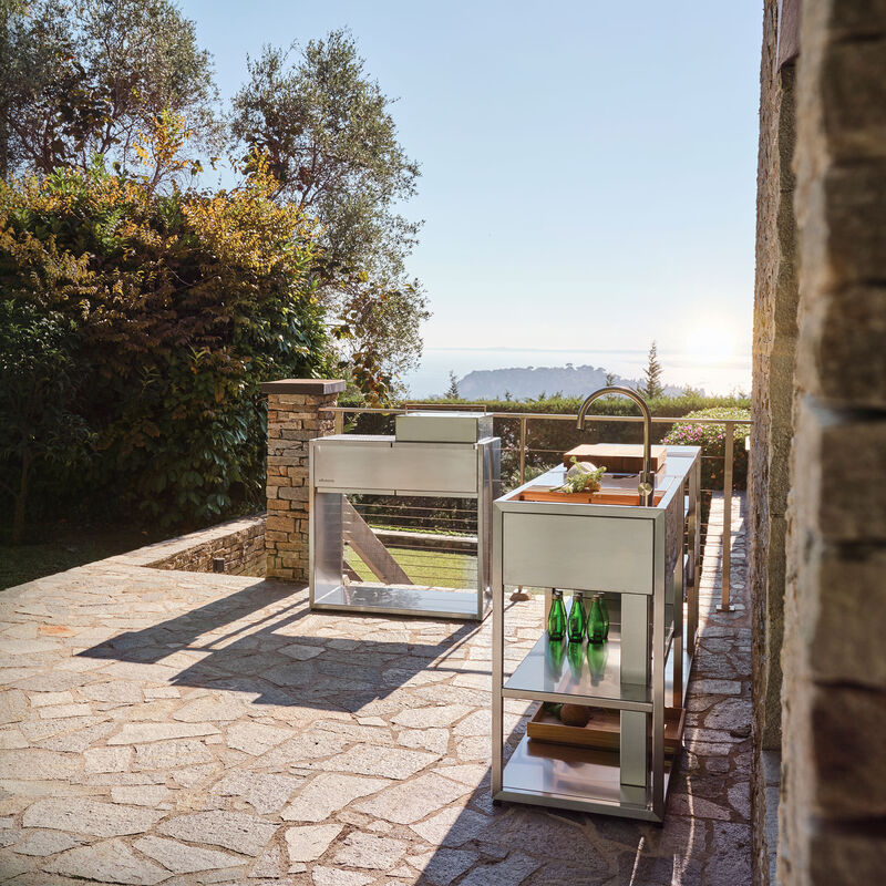 Essentials sideboard 94 cm, rustfritt stål