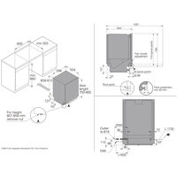 DFI777UXXL XXL helintegrert oppvaskmaskin, 17 kuverter