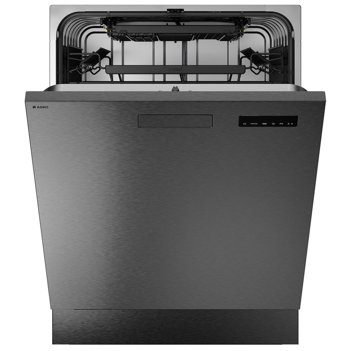 DBI344IB.BS XL inbyggd diskmaskin 14 kuvert, svart stål
