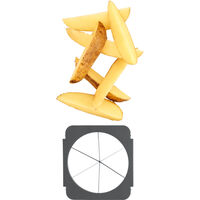 Kubus grönsakshackare tärning/stavhackare