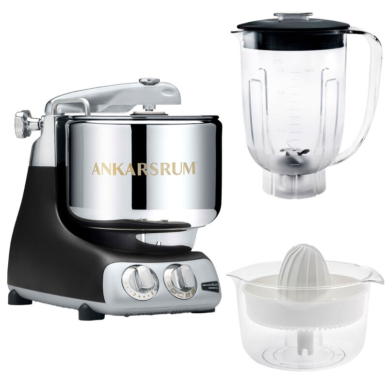 Ankarsrum Assistent AKM6230 + mixerkanna & citruspress, black
