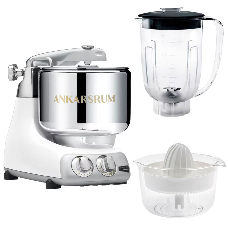 Yleiskone AKM6230 + sekoitusastia & sitruspuristin, mineral white