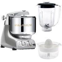Assistent AKM6230 + mikserkanne og sitruspresse, sølv