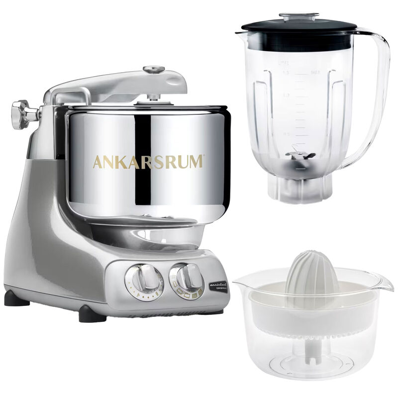 Assistent AKM6230 + mikserkanne og sitruspresse, sølv