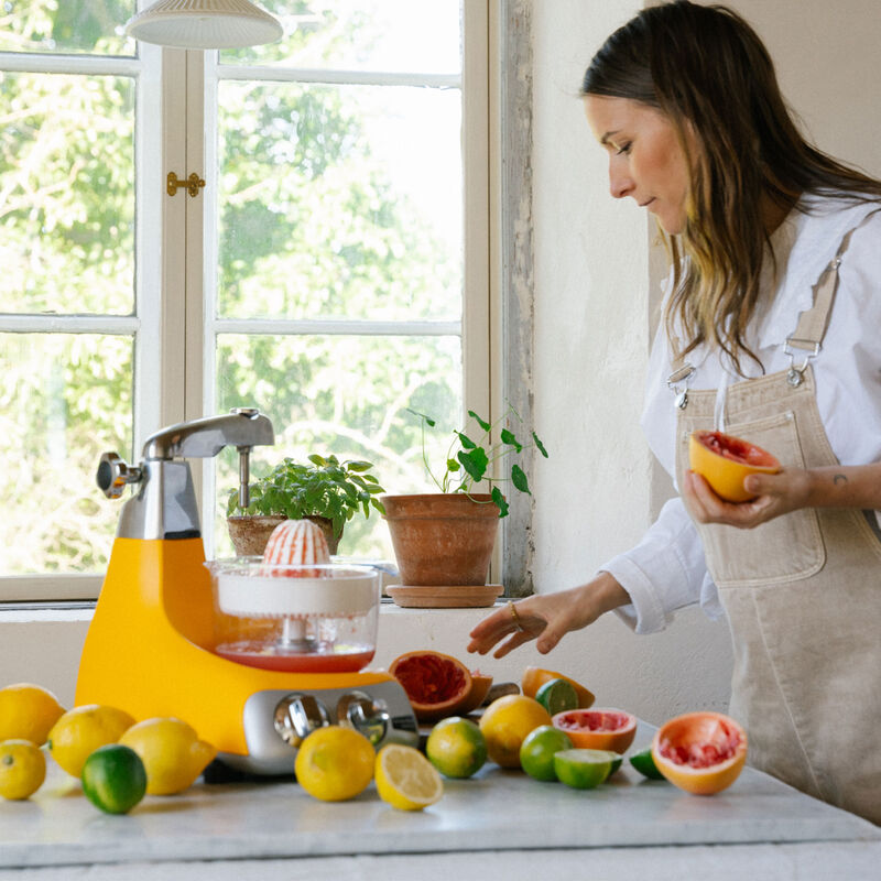 Ankarsrum Assistent AKM6230 + mixerkanna & citruspress, sunbeam yellow