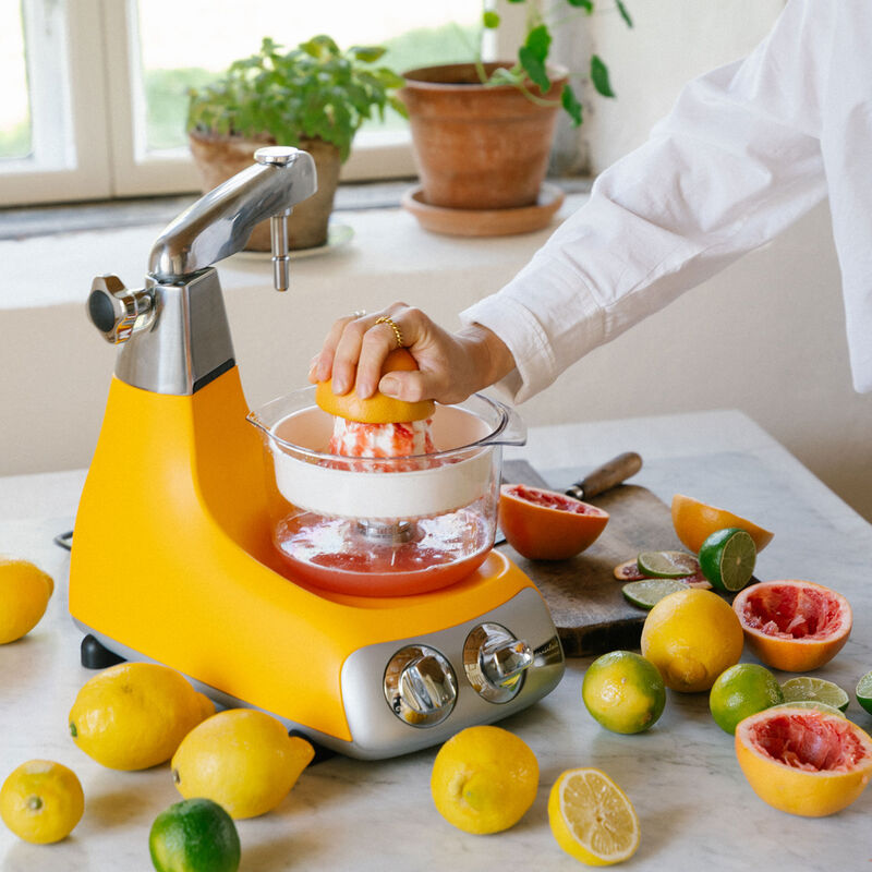 Ankarsrum Assistent AKM6230 + mixerkanna & citruspress, sunbeam yellow