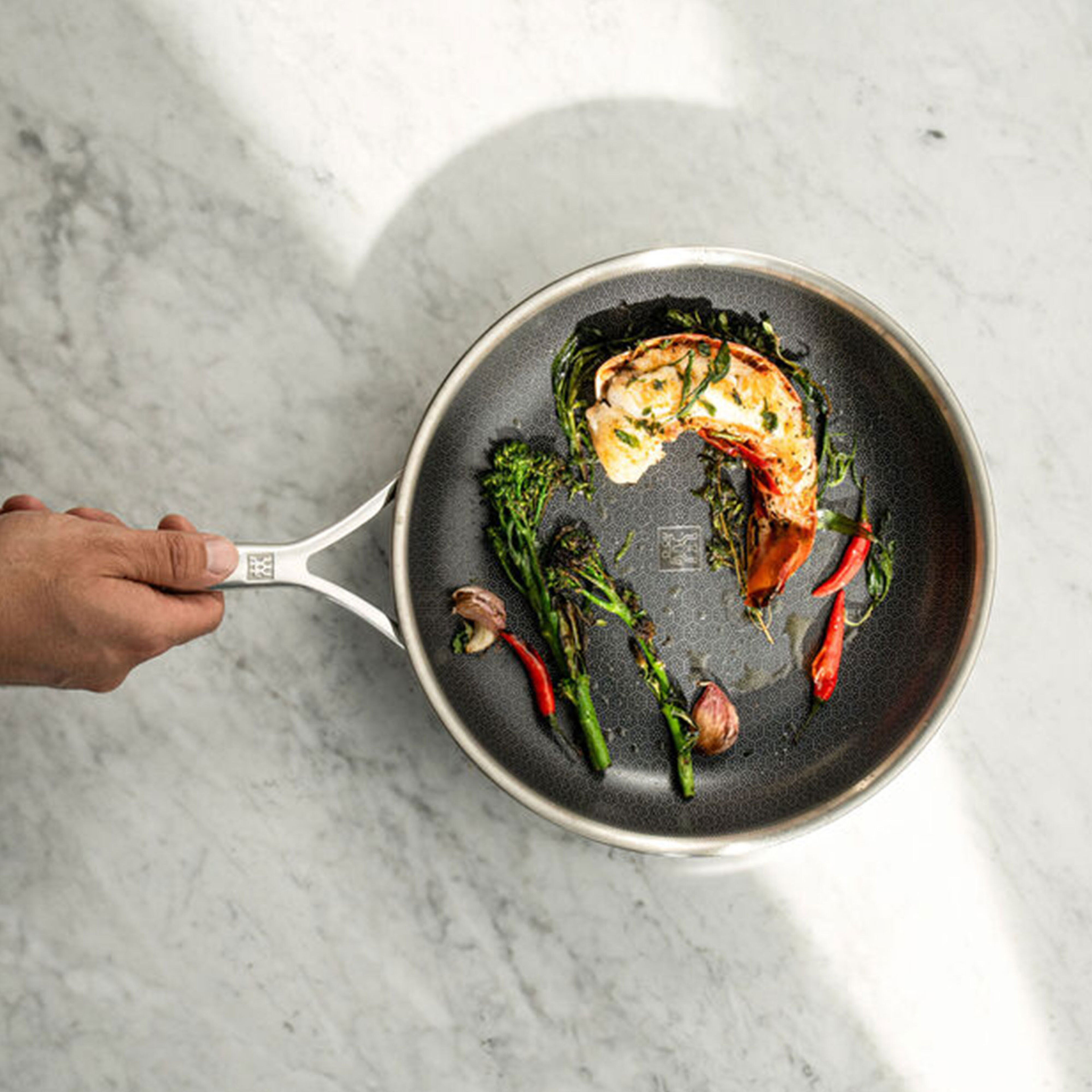 Peak wok med låg 30 cm