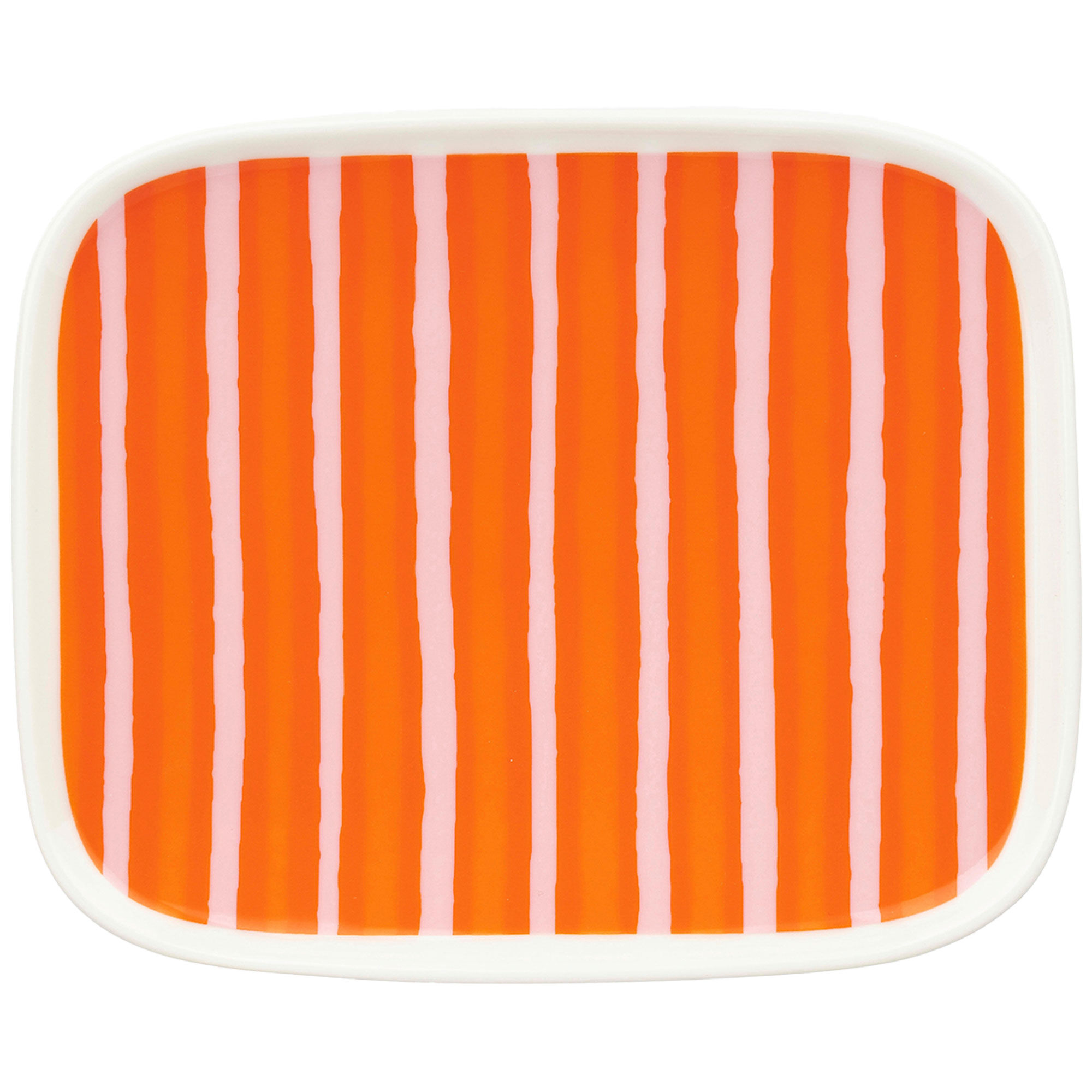 Marimekko Piccolo tallerken 12 x 15 cm, orange