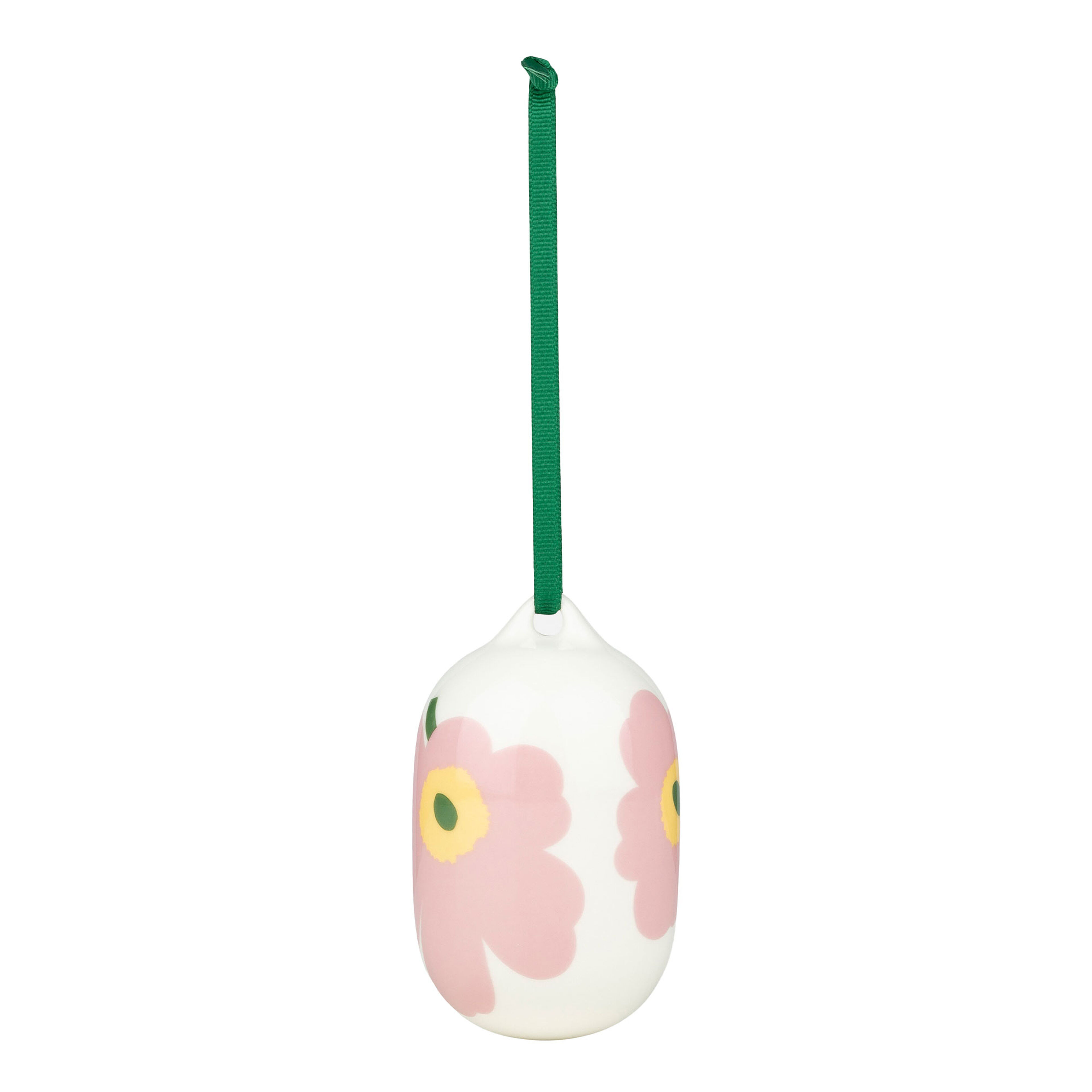 Unikko hæng, hvid/rosa/grøn