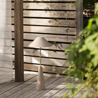 Cannes portabel golvlampa, mud