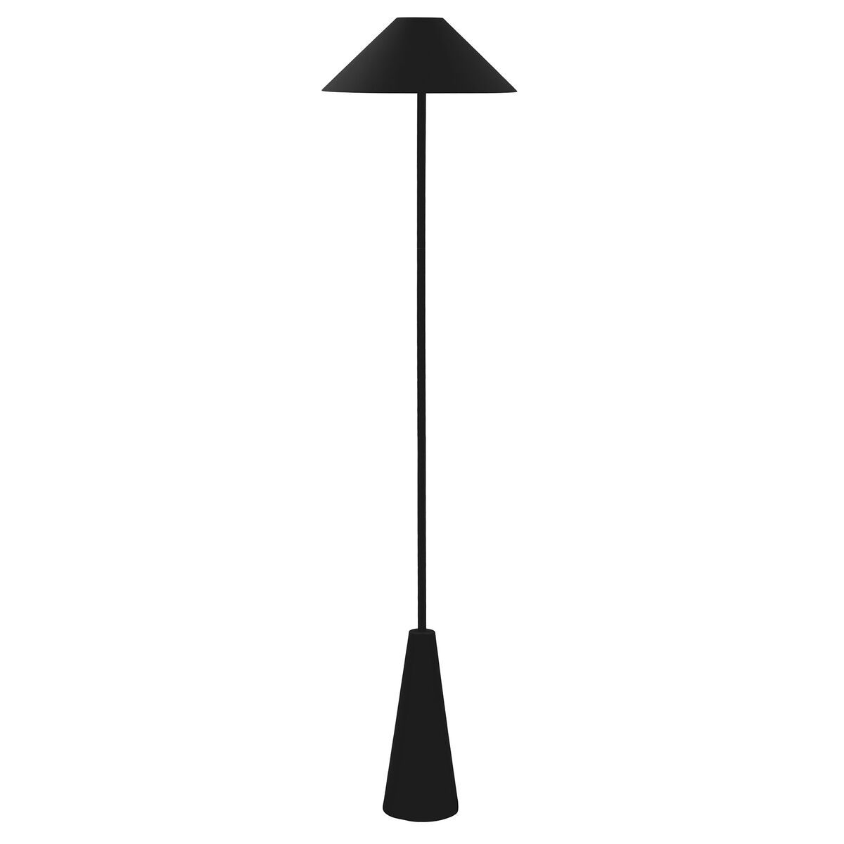 Cannes portabel golvlampa, svart