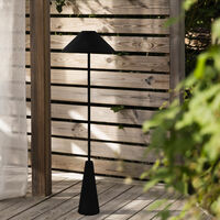 Cannes portabel golvlampa, svart