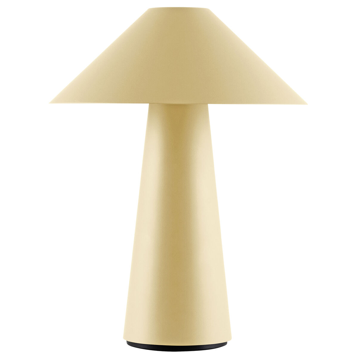 Cannes bærbar bordlampe, oat yellow